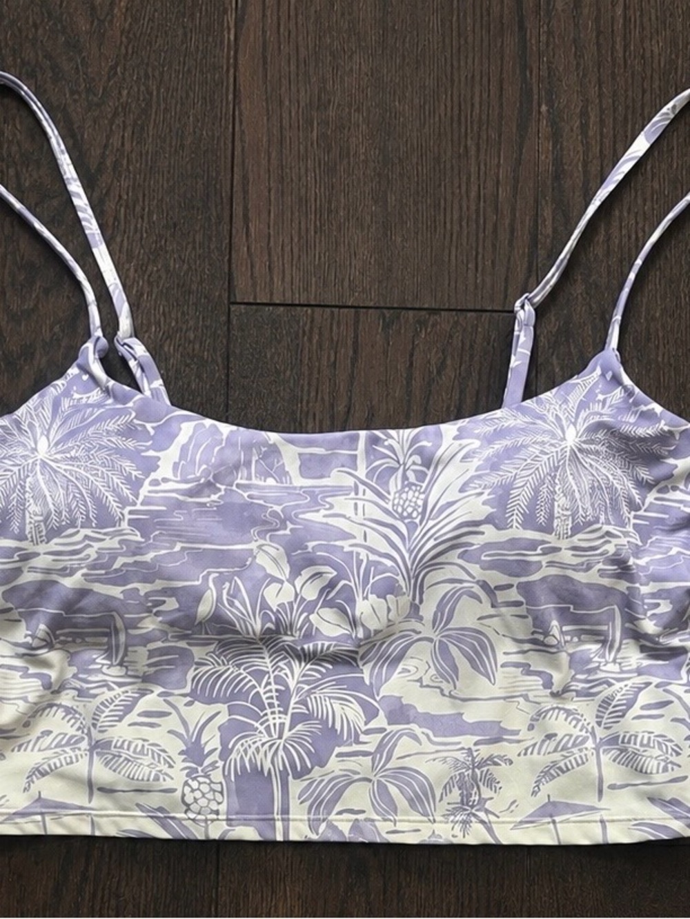 Roxy Lavender Floral Print Bikini Set - Picture 5 of 6